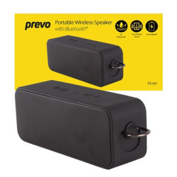 Prevo ES-201 Portable IP7 Waterproof 20W Wireless Speaker with Bluetooth  USB & SD