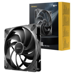 Antec Tranquil 140 PWM Case Fan - Fluid Dynamic Bearing  450-1500 RPM  Black