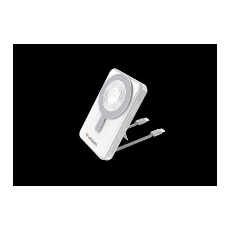 Verbatim (32273) Charge'n'Go 2C & Display MagSafe Power Bank 10000 mAh Silver