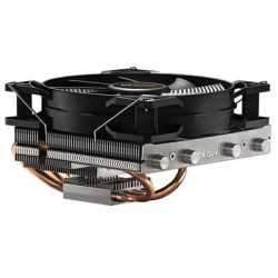 be quiet! Shadow Rock LP Fan CPU Cooler  Universal Socket  Pure Wings 2 120mm PWM Black Cooling Fan  1500RPM  4 Heat Pipes  Low-