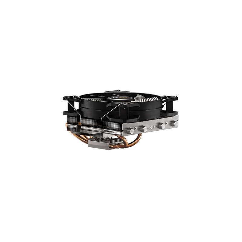 be quiet! Shadow Rock LP Fan CPU Cooler  Universal Socket  Pure Wings 2 120mm PWM Black Cooling Fan  1500RPM  4 Heat Pipes  Low-