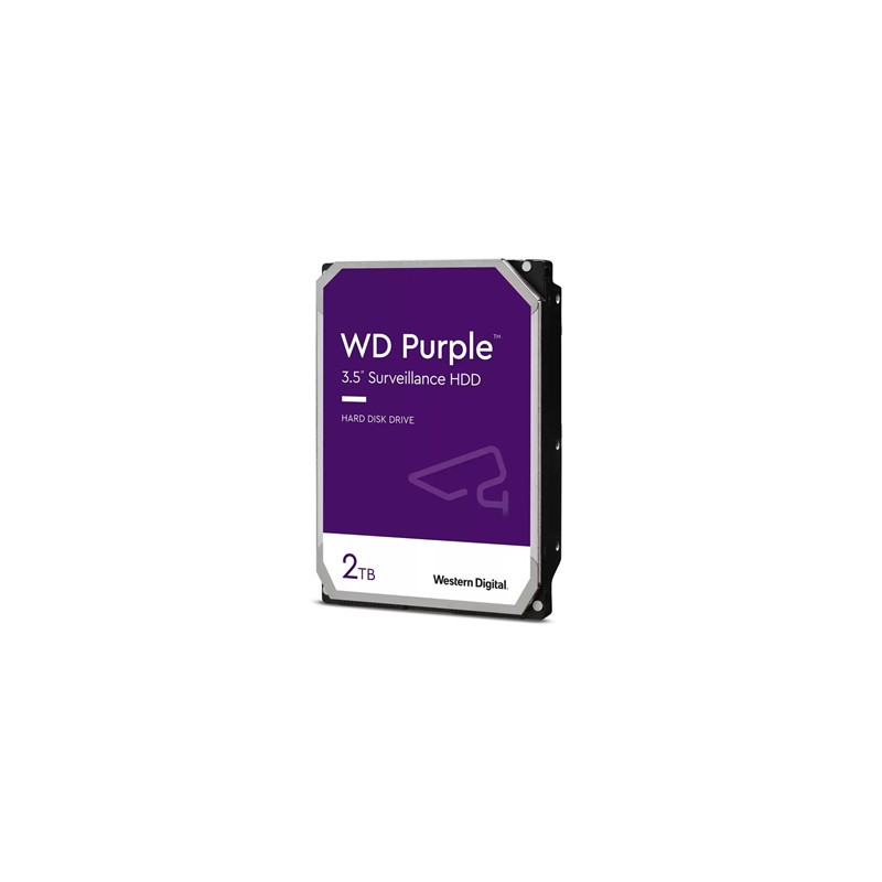 WD Purple WD23PURZ 2TB 3.5“ 5400RPM 64MB Cache SATA III Surveillance Internal Hard Drive