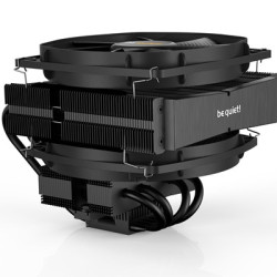 be quiet! Dark Rock TF 2 Fan CPU Cooler  Universal Socket  2 x Silent Wings 3 135mm PWM Black Cooling Fan  1400RPM  6 Heat Pipes