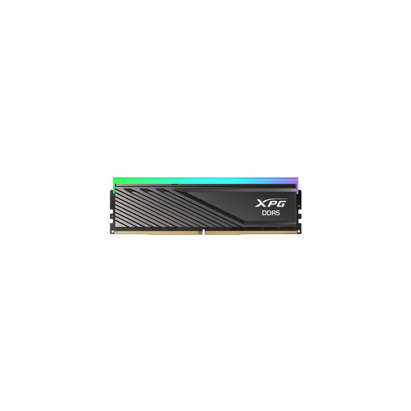 Adata LANCER RGB AX5U6000C3616G-SLABRBK DDR5 6000MHz  16GB  (1 x 16GB) CL36-38-38  1.35v  Retail  Black RGB System Memory