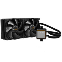 be quiet! Silent Loop 2 AiO Liquid CPU Cooler  Universal Socket  280mm Radiator  2 x Silent Wings 3 140mm PWM High Speed 1600RPM
