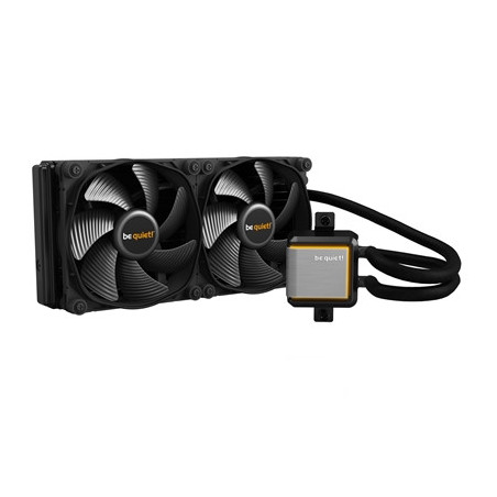 be quiet! Silent Loop 2 AiO Liquid CPU Cooler  Universal Socket  280mm Radiator  2 x Silent Wings 3 140mm PWM High Speed 1600RPM