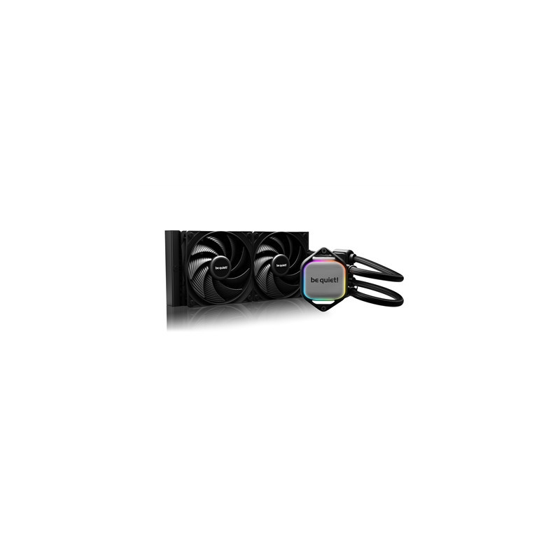 be quiet! Pure Loop 2 240mm AIO CPU Water Cooler  Universal Socket  240mm Radiator  Pure Wings 3 120mm PWM high-speed fans  2100