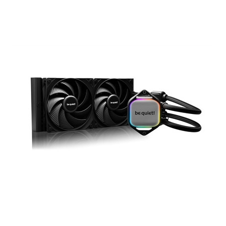 be quiet! Pure Loop 2 240mm AIO CPU Water Cooler  Universal Socket  240mm Radiator  Pure Wings 3 120mm PWM high-speed fans  2100