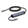 Lindy DST-Micro 140 Laptop Docking Station with USB-C  1x 4K HDMI and Pass-Through Charging
