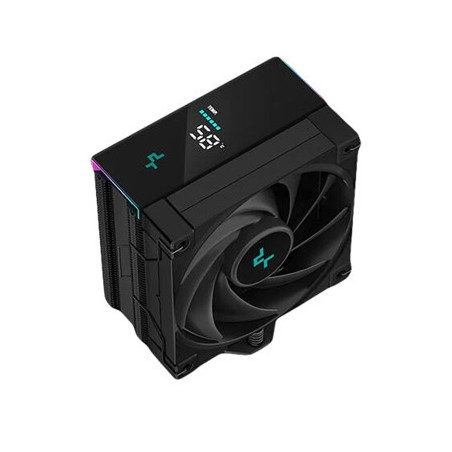 DeepCool AK400 Digital CPU Cooler  1x 120mm Fan  Single Tower  ARGB  4x Direct Touch Copper Heatpipes  Intel/AMD
