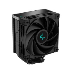 DeepCool AK400 Zero Dark Fan CPU Cooler  Universal Socket  High Performance 120mm Silent Hydro Bearing PWM Black Fan  1850RPM  4