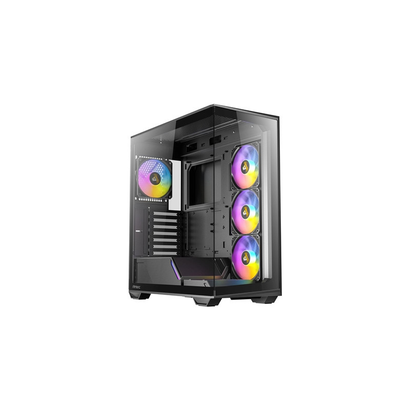 Antec Constellation C3 Mid Tower Gaming Case  1 x USB Type-C / 1 x USB 3.0  Tempered Glass Front and Side Window Panel  Honeycom