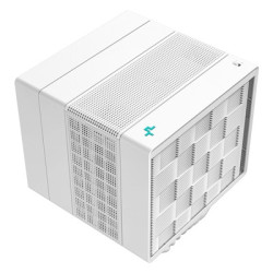 DeepCool ASSASSIN IV Universal Socket 140mm PWM 1400RPM Fan CPU Cooler  White  armed with seven heat pipes and newly designed 12