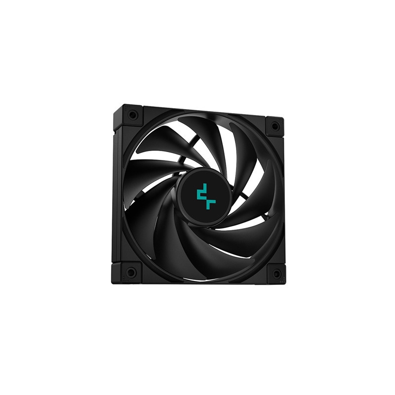 DeepCool FK120 120mm PWM Cooling Fan - High Performance  Silent Operation  Fluid Dynamic Bearing  Black
