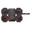 Marvo Scorpion FN-41 Atlas 60 USB Powered Six Fan Laptop Cooling Stand (Black)