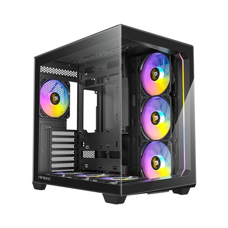 ANTEC Constellation C5 Black ARGB Case  270' Full-view tempered glass  Dual Chamber  Support back-connect motherboards  7 x ARGB