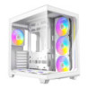 ANTEC Constellation C5 White ARGB Case  270' Full-View Tempered Glass  Dual Chamber  Support Back-Connect Motherboards  7 x ARGB