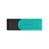 Kingston DataTraveler Exodia S DTXS/128GB USB Flash Drive  128GB  USB 3.2  Black/Green  Swivel Cap Design