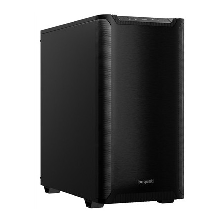 be quiet! Pure Base 501 ATX Mid Tower PC Case – Sleek Black Design  High-Airflow with 2 x Pure Wings 3 140mm Fans  USB-C Front P