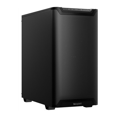 be quiet! Pure Base 501 Airflow Black ATX Mid Tower Case with USB-A  USB-C  2 x Pure Wings 2 140mm Black PWM Fans  Sleek Front P