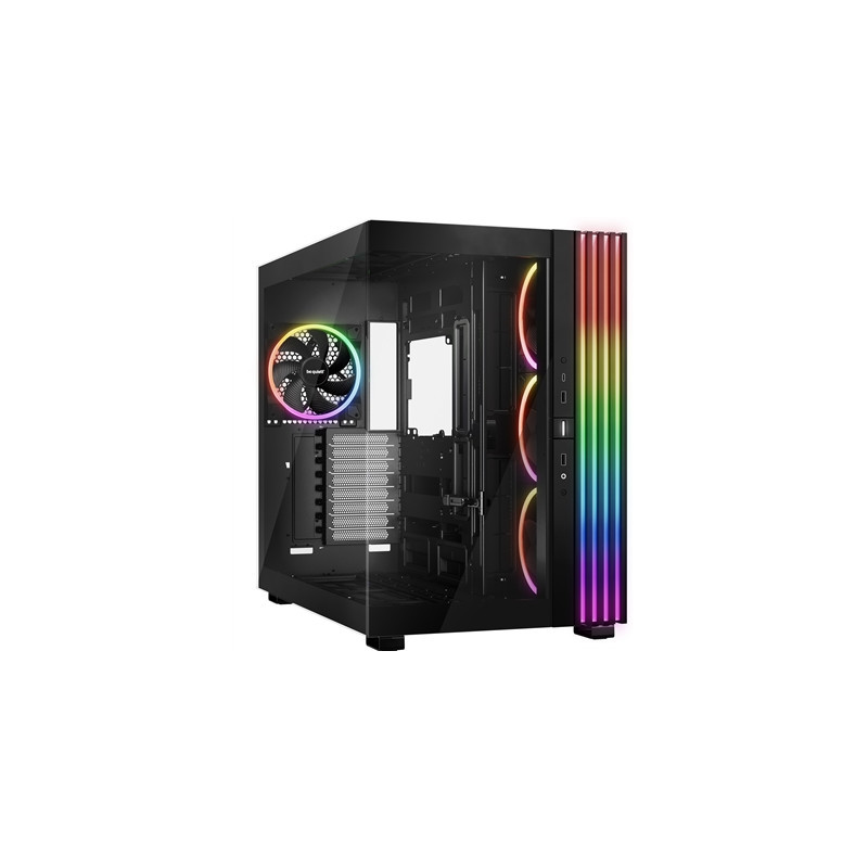 be-quiet! Light Base 900 FX  Black  Full Tower E-ATX Case  Massive ARGB LED Strip  Full Windowed Design  4 Light Wings 140mm PWM