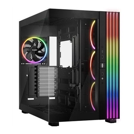be-quiet! Light Base 900 FX  Black  Full Tower E-ATX Case  Massive ARGB LED Strip  Full Windowed Design  4 Light Wings 140mm PWM