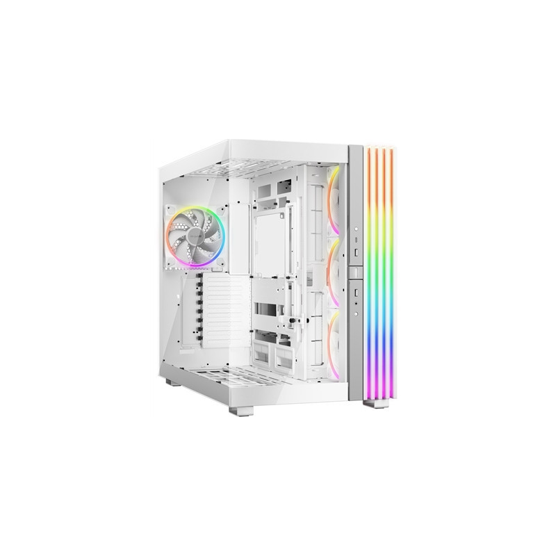 be-quiet! Light Base 900 FX  White  Full Tower E-ATX Case  Massive ARGB LED Strip  Full Windowed Design  4 Light Wings 140mm PWM