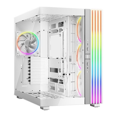 be-quiet! Light Base 900 FX  White  Full Tower E-ATX Case  Massive ARGB LED Strip  Full Windowed Design  4 Light Wings 140mm PWM