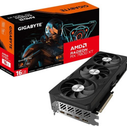Gigabyte AMD Radeon RX 7800 XT GAMING OC Graphics Card  16GB GDDR6  3840 Streams  2565 MHz Boost Clock  Triple Fan  RGB  2x Disp