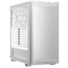 be quiet! Pure Base 501 Airflow Window White ATX Mid Tower Case with USB-A  USB-C  2 x Pure Wings 2 140mm Black PWM Fans  Sleek 