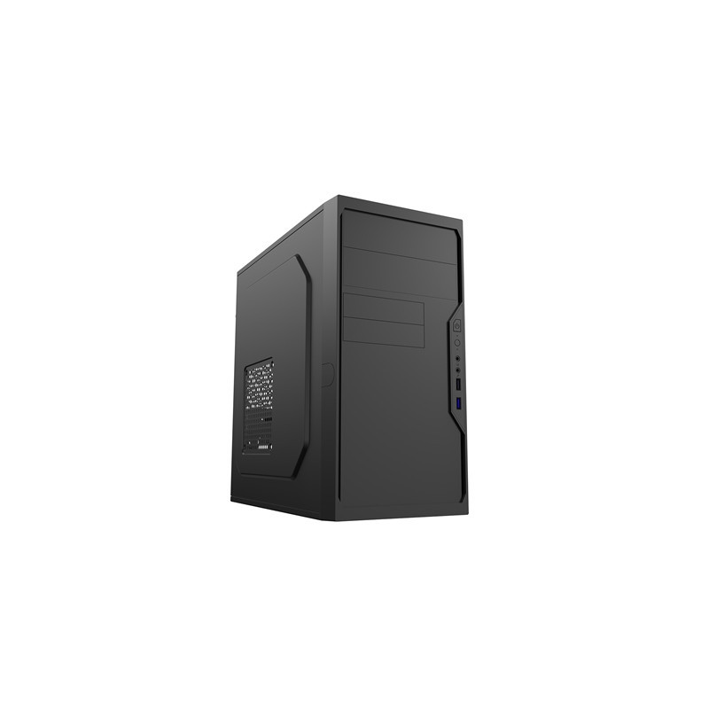 CiT Work Micro-ATX PC Case with USB 3.0  HD Audio  and Efficient Cooling. Compact Steel Design for Home and Office Builds