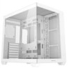 DeepCool CG530 Dual-Chamber Computer Case  Tempered Glass Panels  Advanced Cooling Support  Exceptional Cable Management  White