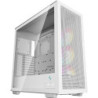 DeepCool Morpheus Case  Gaming  White  Full Tower  4 x USB 3.0 / 1 x USB Type-C  Tempered Glass Side Window Panel  1x 420mm ARGB