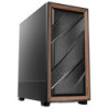 Antec FLUX SE Mid Tower Gaming Case  1 x USB Type-C / 2 x USB 3.0  Metal Mesh with Walnu tWood Accents  3 x Pre-Installed High-p