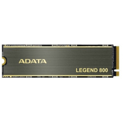 Adata Legend 800 (ALEG-800-500GCS) 500GB NVMe SSD  PCIe Gen4  M.2 Interface  2280  Read 3000 MB/s  Write 1300 MB/s  Heatsink 3 Y