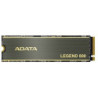 Adata Legend 800 (ALEG-800-500GCS) 500GB NVMe SSD  PCIe Gen4  M.2 Interface  2280  Read 3000 MB/s  Write 1300 MB/s  Heatsink 3 Y