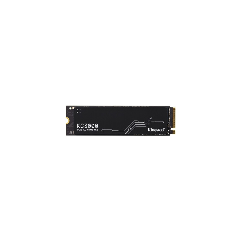 Kingston KC3000 (SKC3000D/4096G) 4TB NVMe SSD  M.2 Interface  PCIe Gen4  2280  Read 7000MB/s  Write 7000MB/s  5 Year Warranty