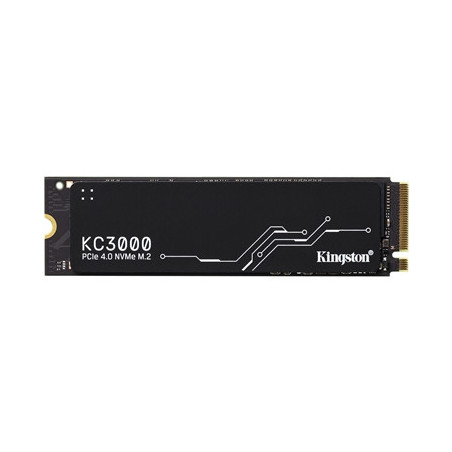 Kingston KC3000 (SKC3000D/4096G) 4TB NVMe SSD  M.2 Interface  PCIe Gen4  2280  Read 7000MB/s  Write 7000MB/s  5 Year Warranty