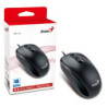 Genius DX-110 Wired USB Plug and Play Mouse  1000 DPI Optical Tracking  3 Button with Scroll Wheel  Ambidextrous Design with 1.5