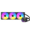 Antec Skeleton 360ARGB Liquid CPU Cooler  Universal Socket  Black  360mm Radiator  PWM up tp 2000 RPMCooling Fans  Addressable R