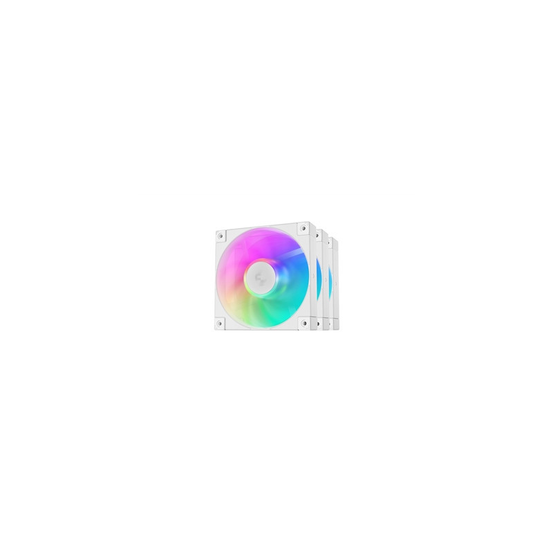 DeepCool FD12 120mm ARGB 3 in 1 case fan White