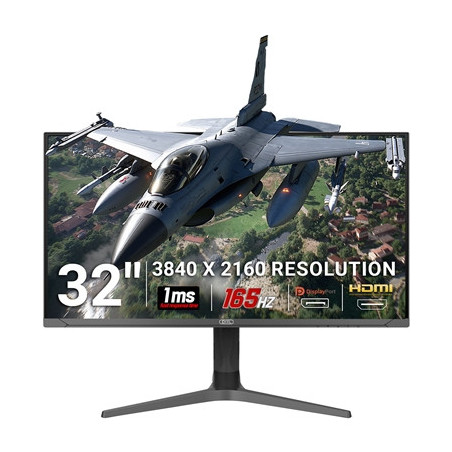piXL CM32G7 32 Inch 144Hz 4K Widescreen IPS Gaming Monitor with AMD FreeSync & Nvidia G-Sync  3840 x 2160 Resolution  1ms Respon