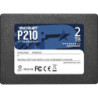 Patriot P210 (P210S2TB25) 2TB 2.5 Inch SSD  Sata 3 Interface  Read 520MB/s  Write 430MB/s  3 Year Warranty