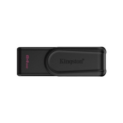Kingston DataTraveler Exodia S DTXS/64GB USB Flash Drive  64GB  USB 3.2   Black  Swivel Cap Design