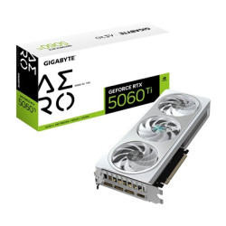 Gigabyte NVIDIA GeForce RTX 5060 Ti AERO OC 16GB GDDR7 Graphics Card  4608 CUDA Cores  2647 MHz Core Clock  Triple Fan  3x Displ