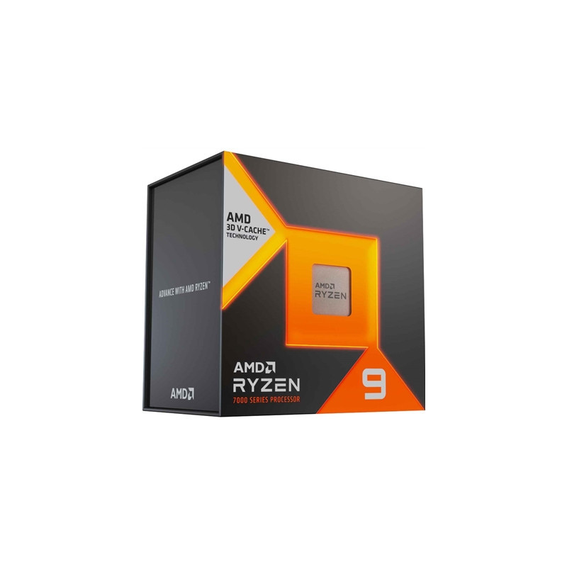 AMD Ryzen 9 7900X3D 4.4GHz 12 Core AM5 Processor  24 Threads  5.6GHz Boost  Radeon Graphics