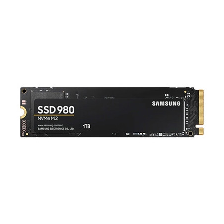 Samsung 980 (MZ-V8V1T0BW) 1TB NVMe SSD  M.2 Interface  PCIe Gen3  2280  Read 350MB/s  Write 3000MB/s  5 Year Warranty