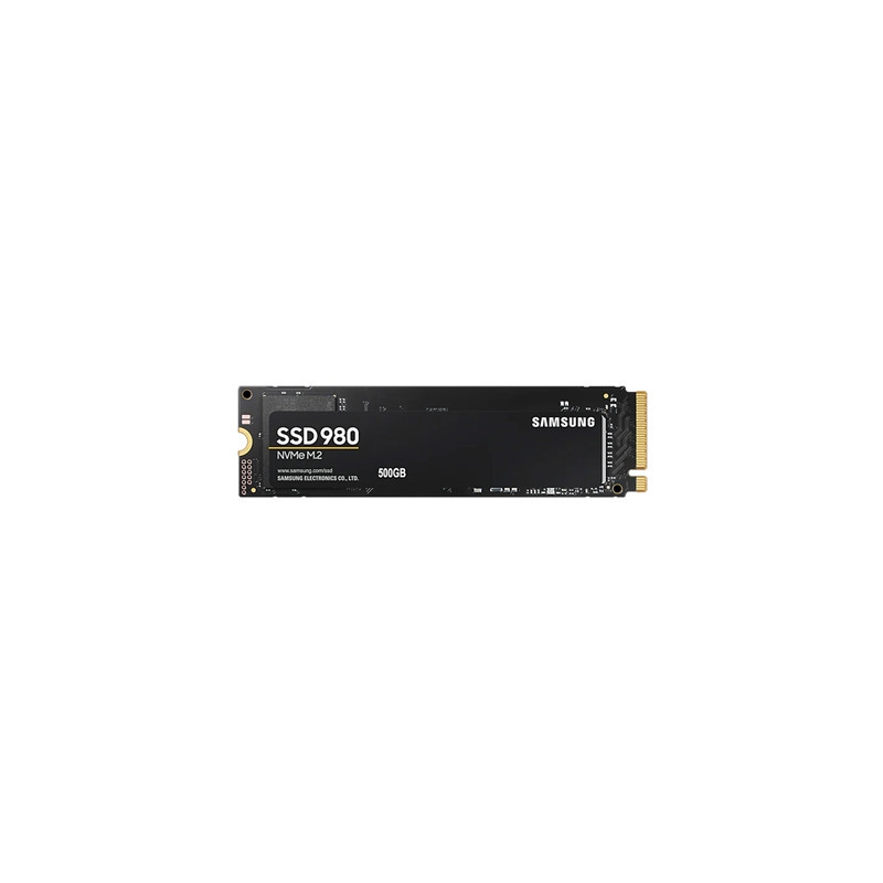 Samsung 980 (MZ-V8V500BW) 500GB NVMe SSD  M.2 Interface  PCIe Gen3  2280  Read 3100MB/s  Write 2600MB/s  5 Year Warranty