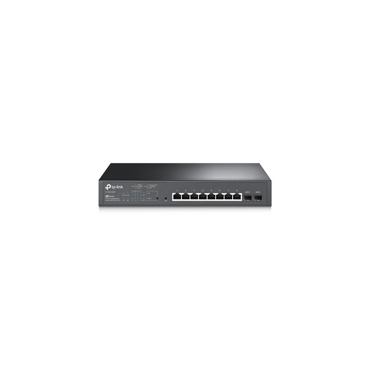 TP-Link JetStream TL-SG2210MP 10-Port Metal Gigabit Smart PoE Switch with 8-Port PoE+ (150W)