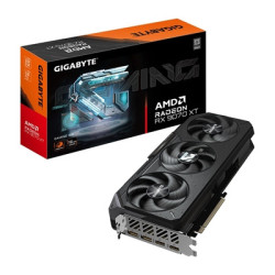 Gigabyte AMD Radeon RX 9070 XT GAMING 16GB GDDR6 Graphics Card  4096 Streams  2400 MHz Core Clock  Triple Fan  RGB  2x DisplayPo